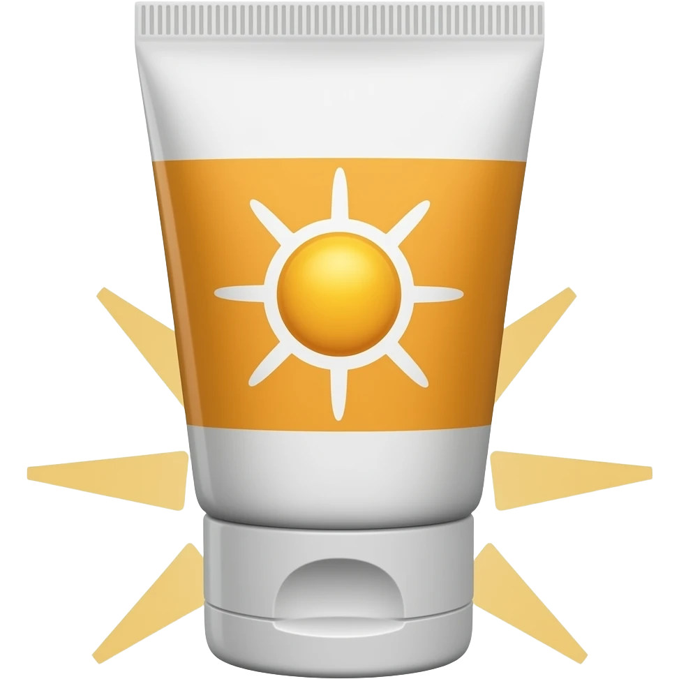 선크림 emoji