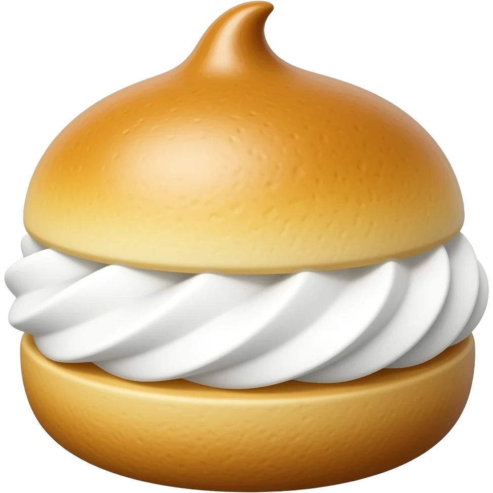 cream puff emoji