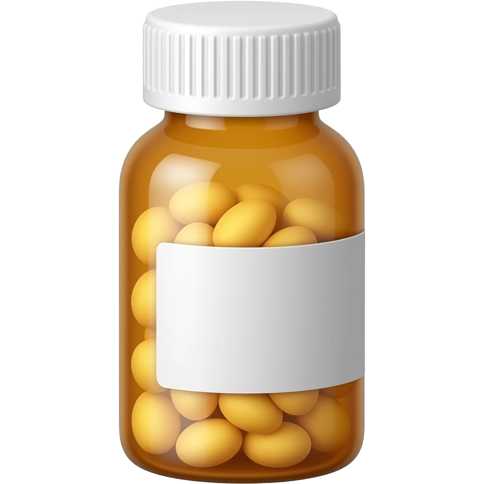 prescription medicine bottle emoji