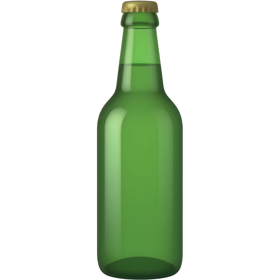 Green bottle emoji