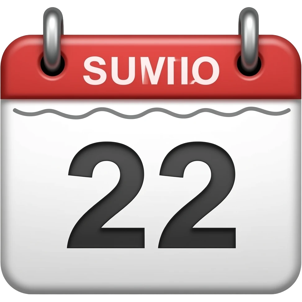 CALENDAR emoji