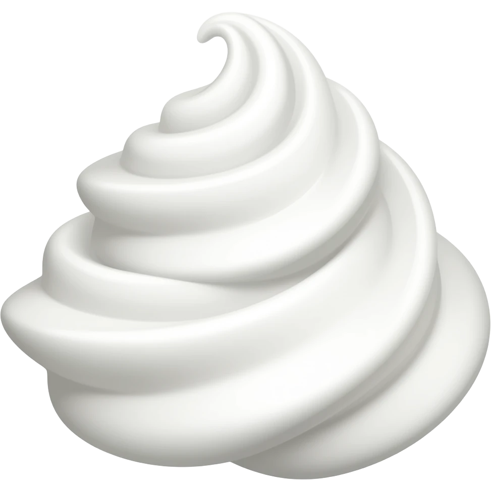 whipped cream emoji