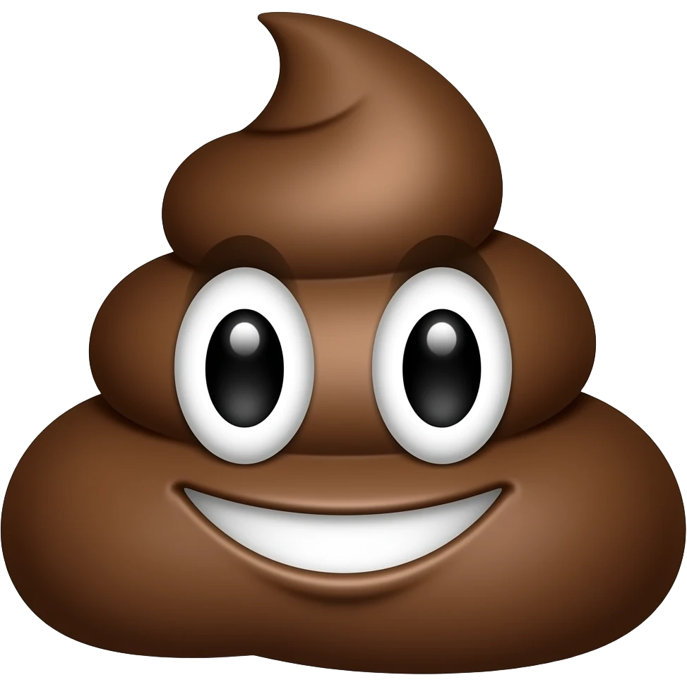 Big poop emoji