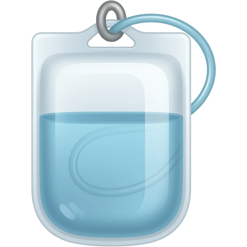 hanging IV bag emoji