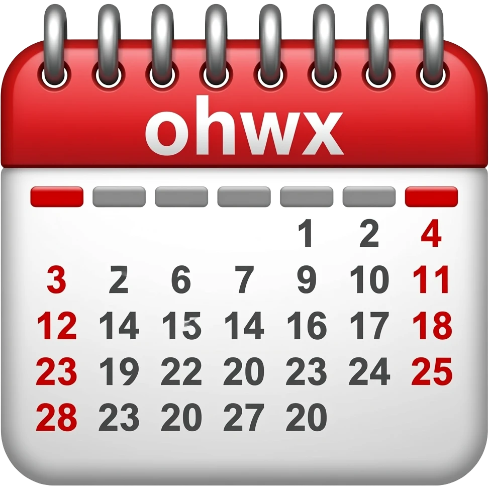 CALENDAR emoji
