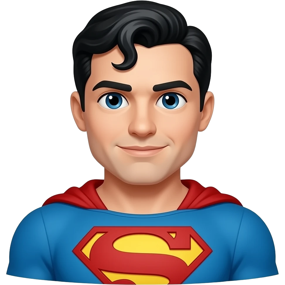 SUPERMAN tag emoji