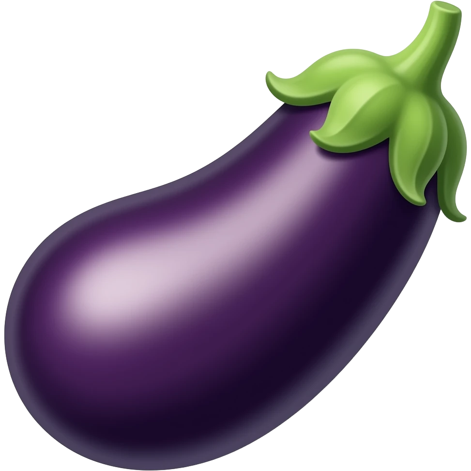 eggplant emoji