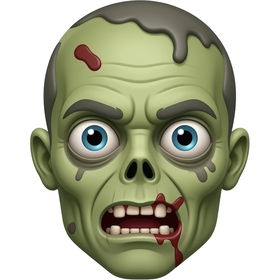 zombie face emoji