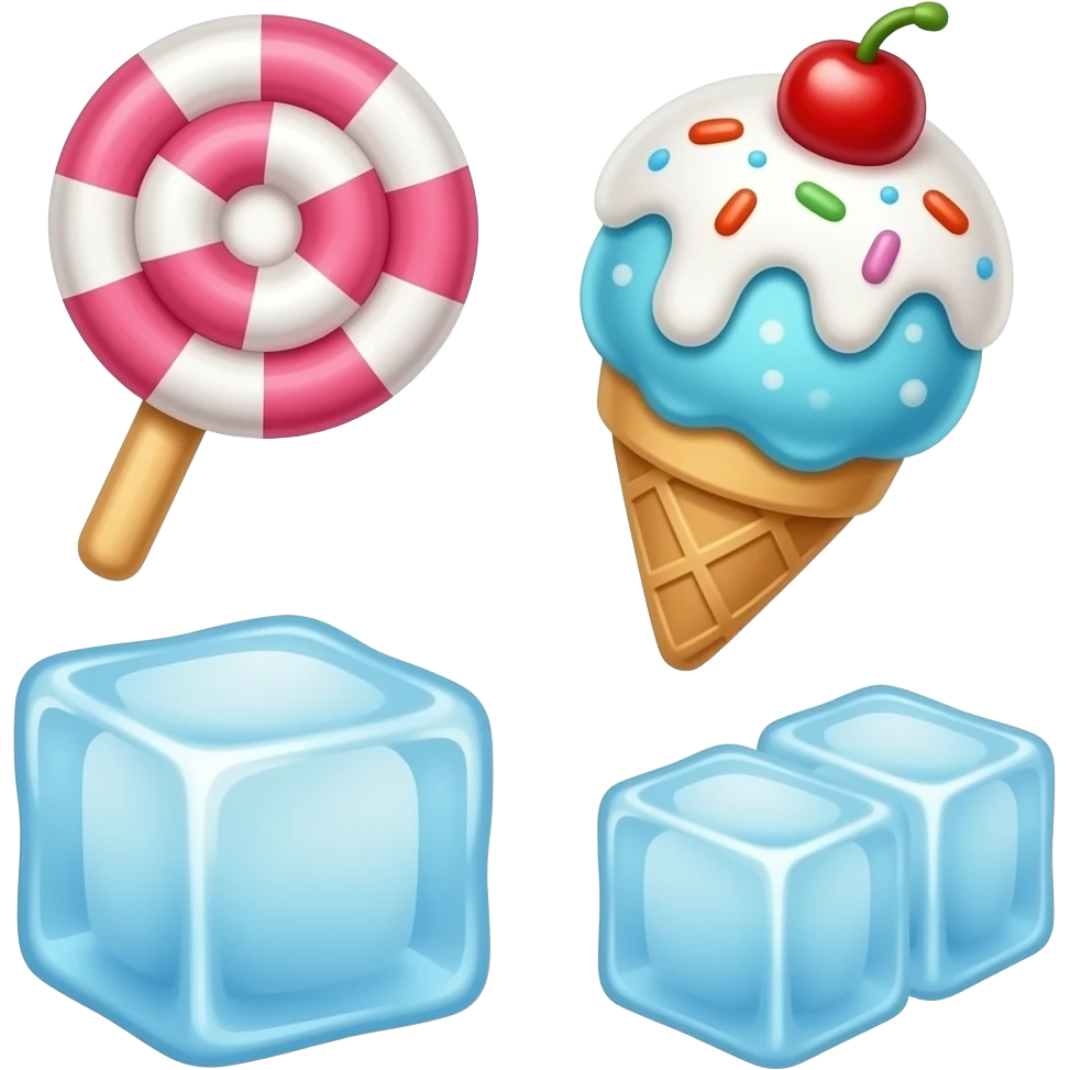 🍬🍧🧊 emoji