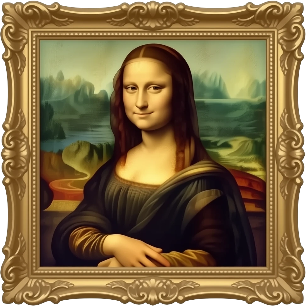 old painting emoji