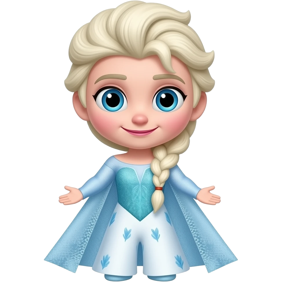 freeze man cartonic emoji showing all his body make him look smaller and more cute emoji