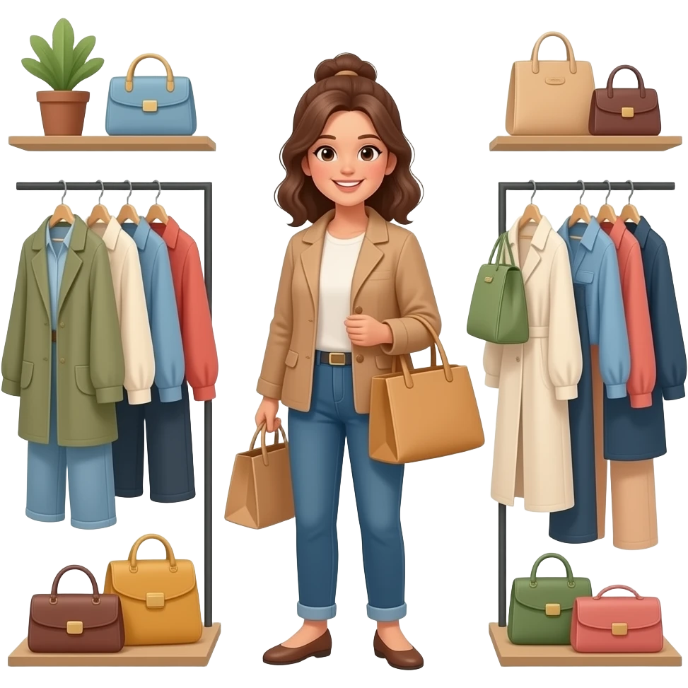 Shopping emoji