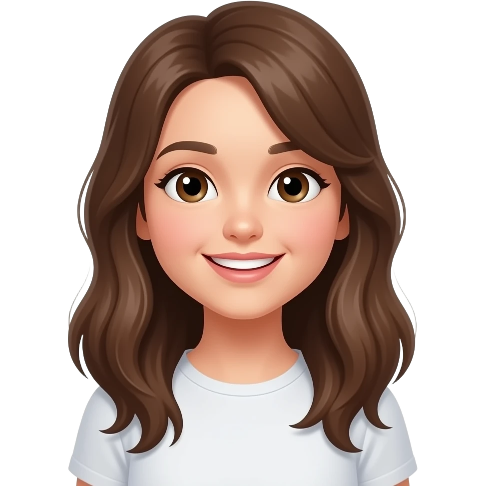 this girl smiling emoji