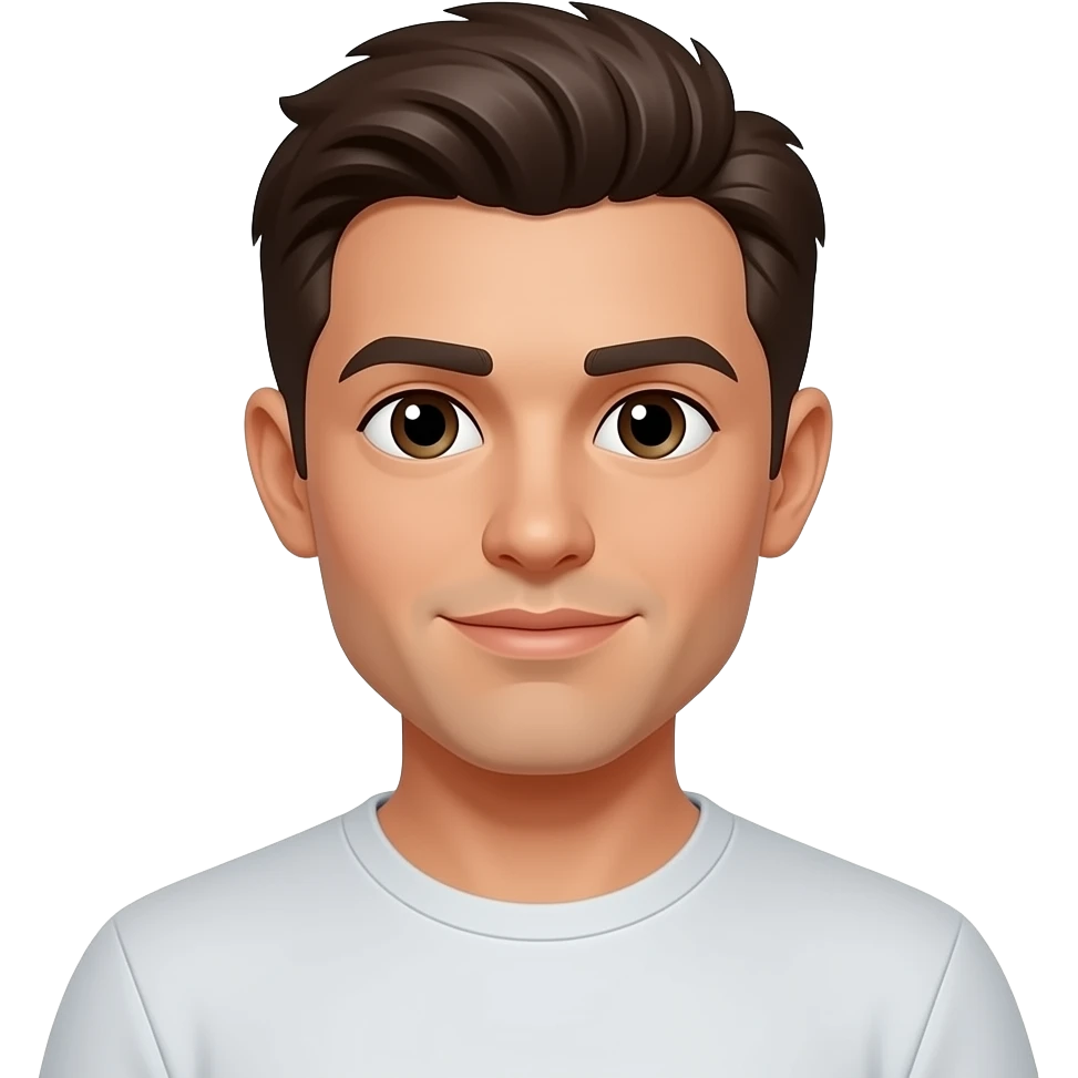Make the guy tan emoji