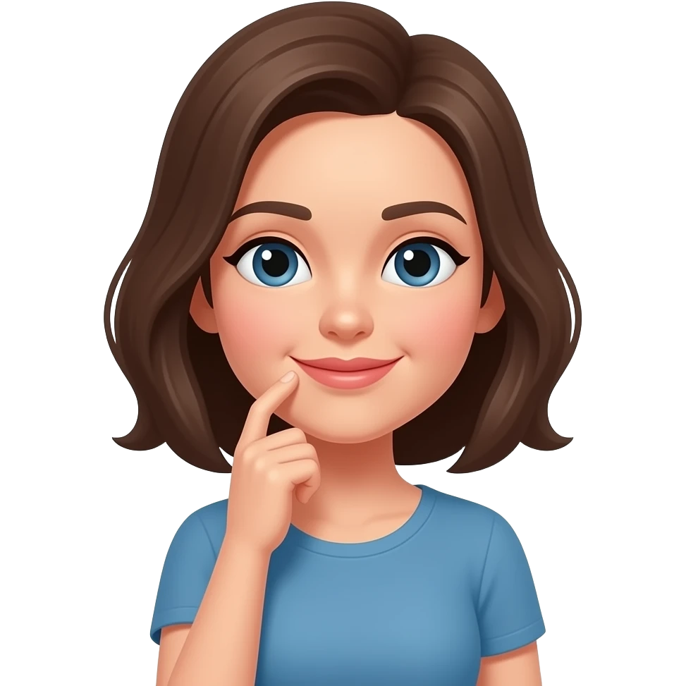 woman think emoji