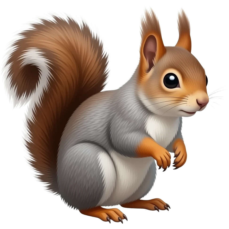 North american gray squirell emoji