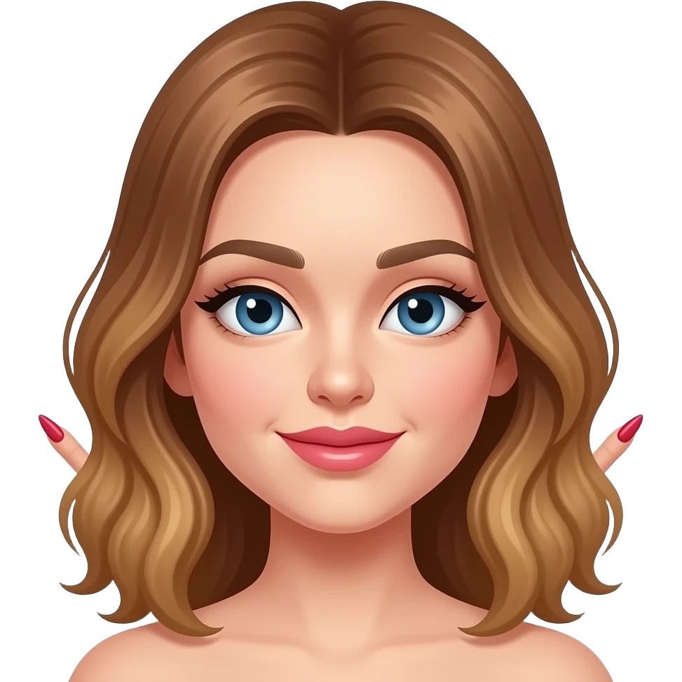 Emoji  with naila and lips 👄 yk emoji