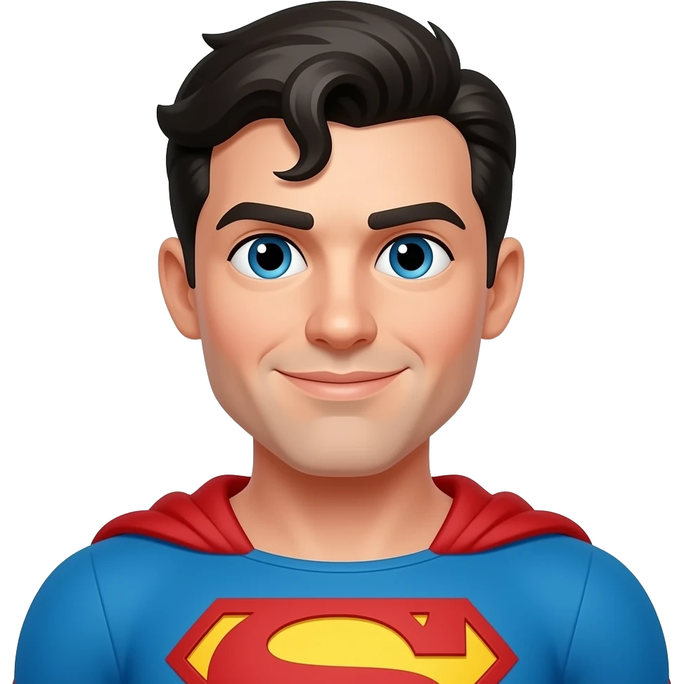 man superhero emoji