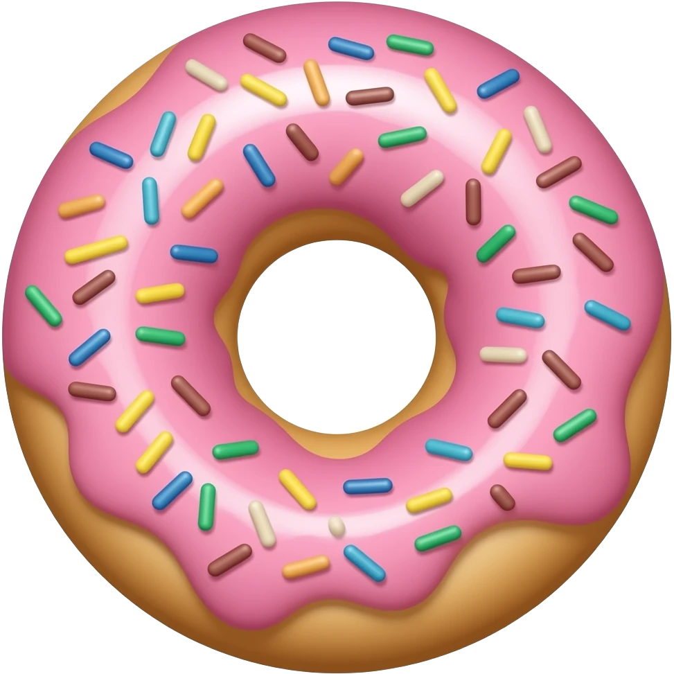 A DONUT emoji