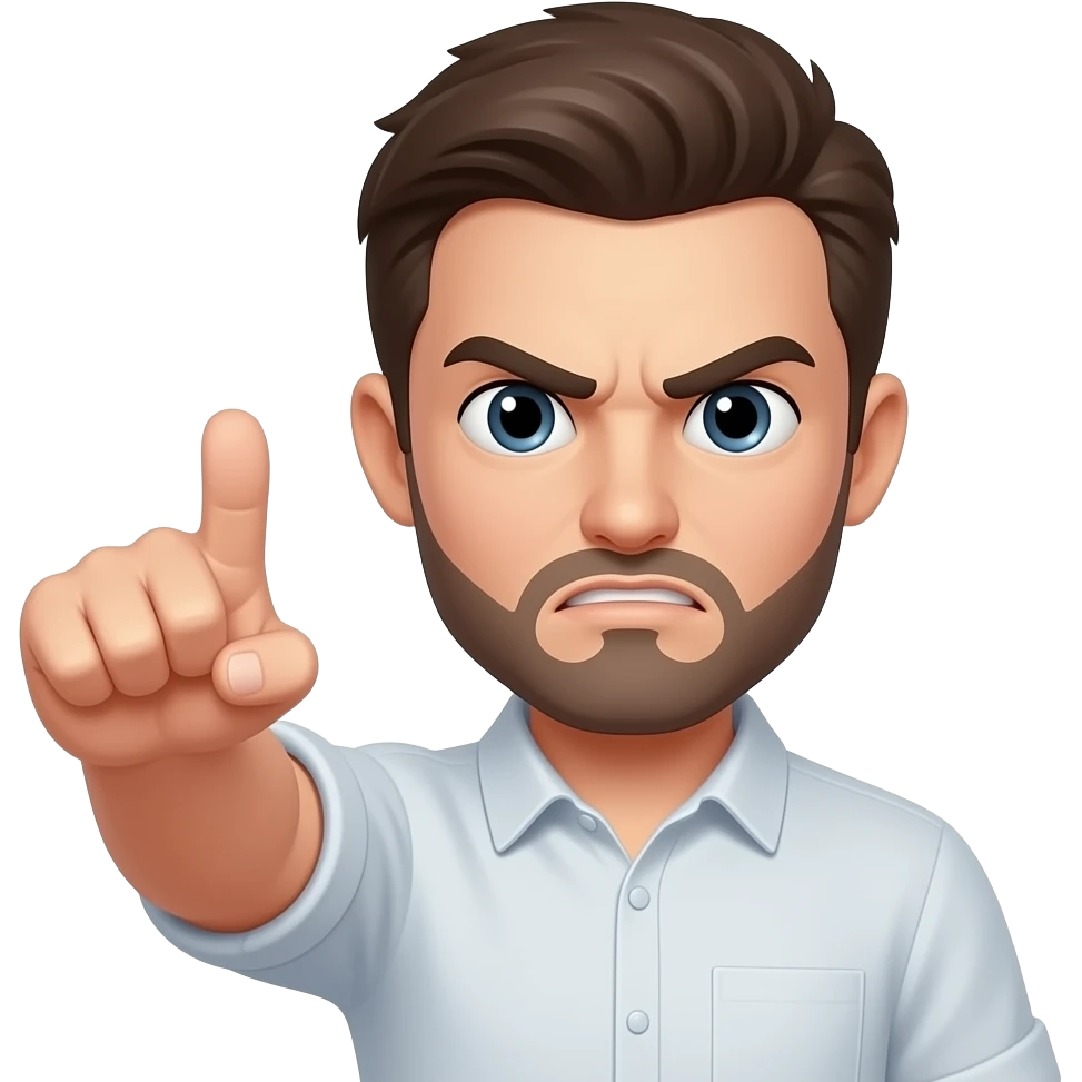 👎🏻😠 emoji