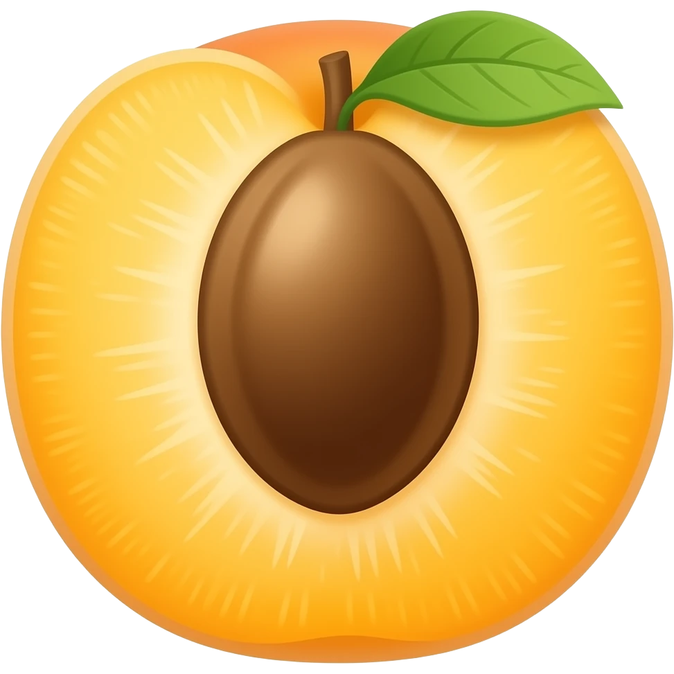 apricot emoji
