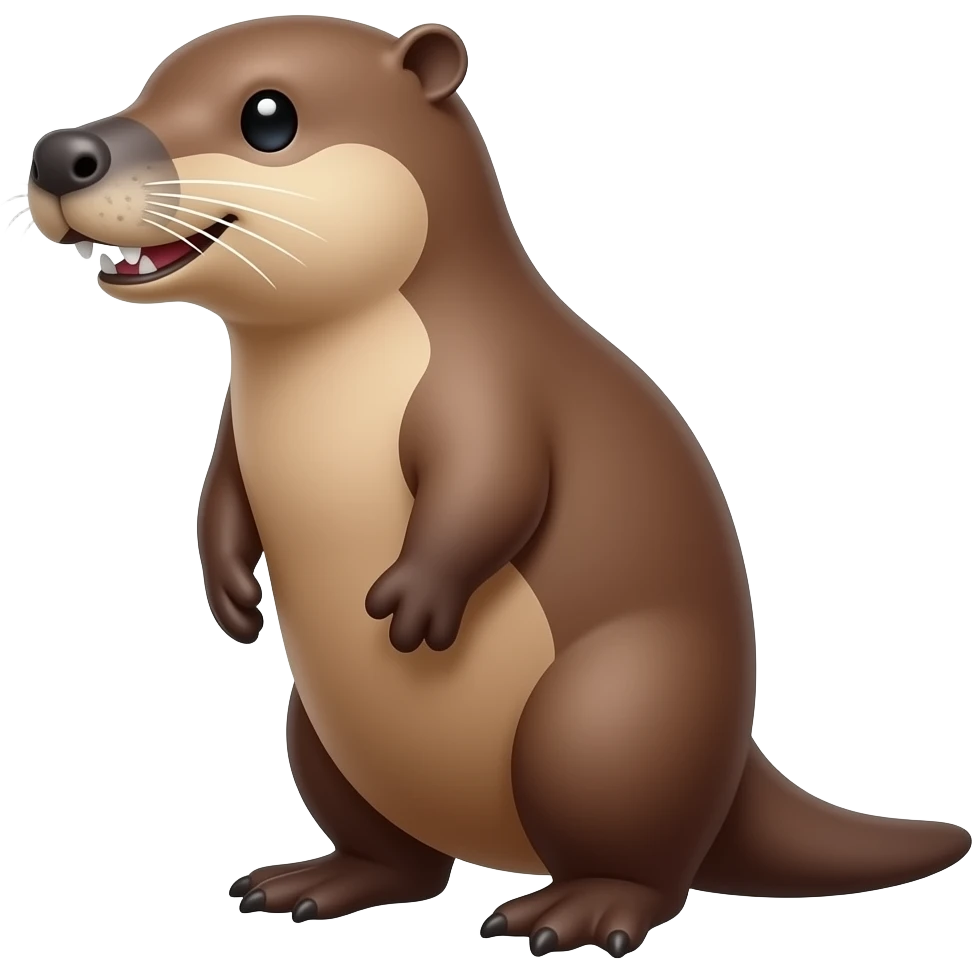 Platypus the beak and body emoji