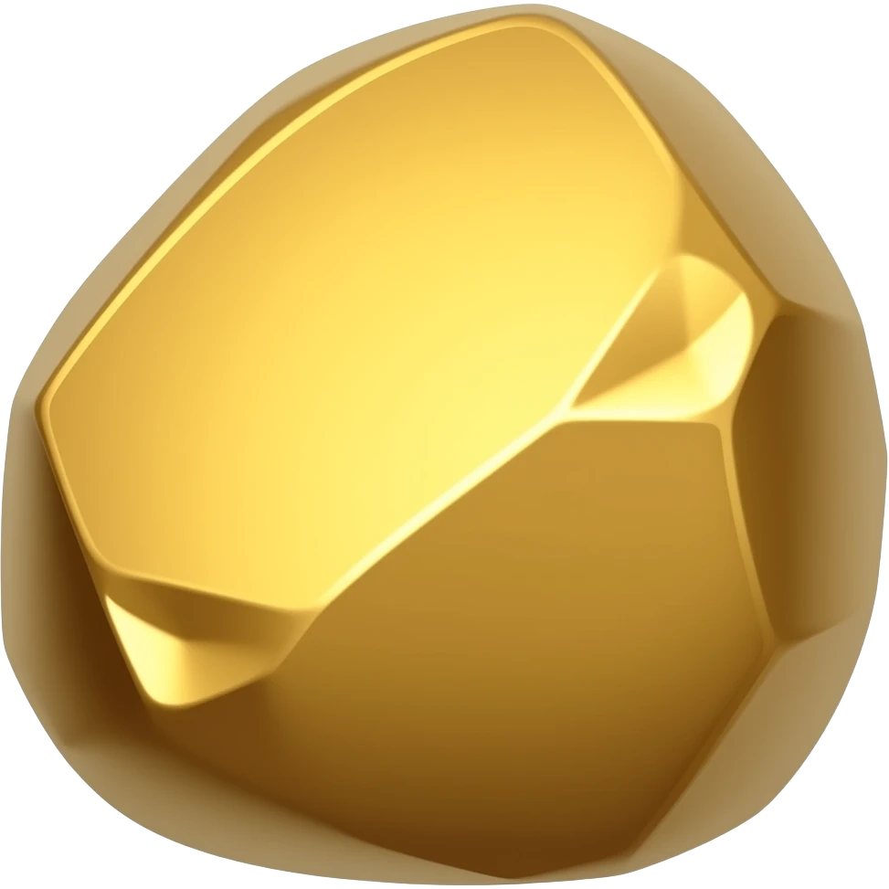 gold stone emoji