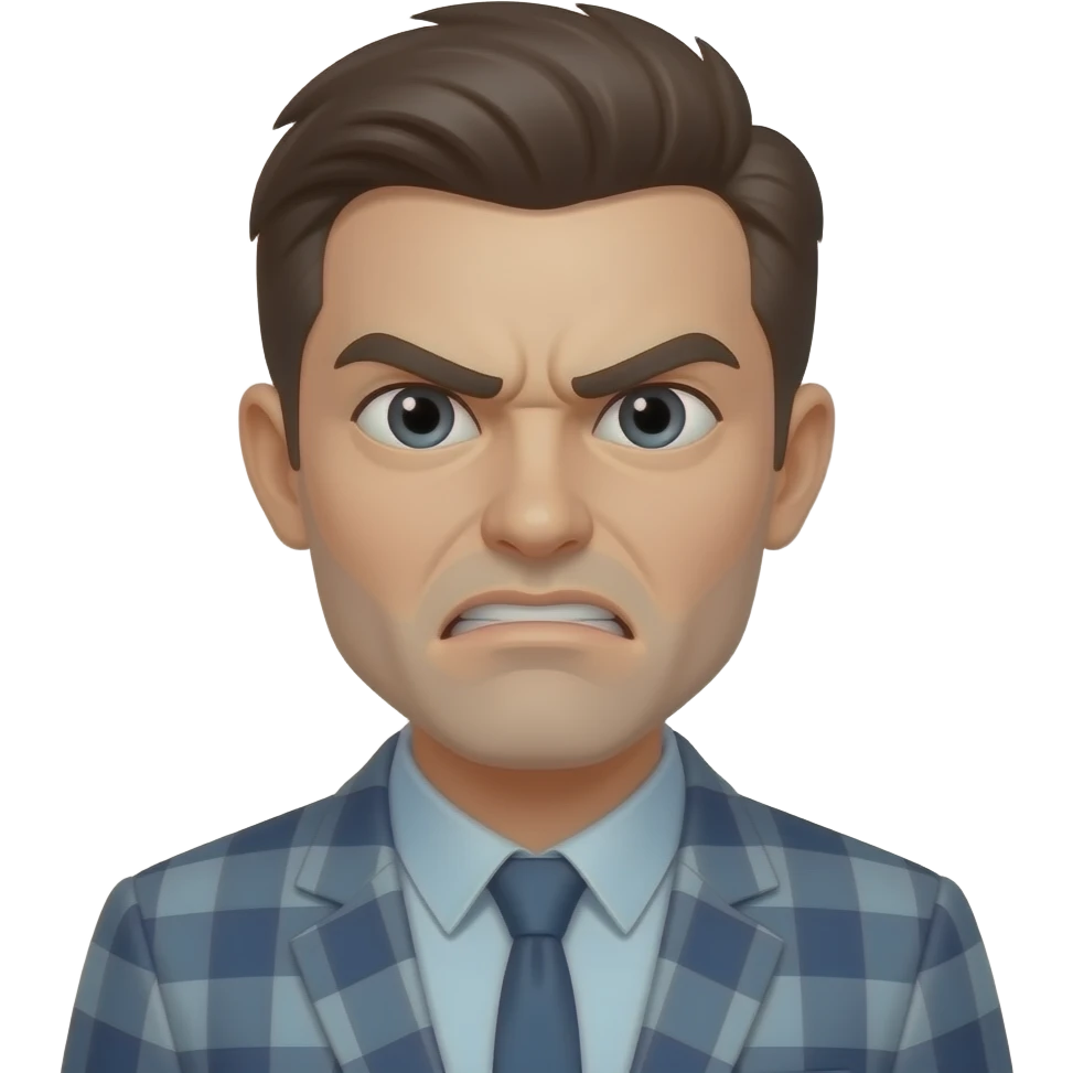 Mad emoji