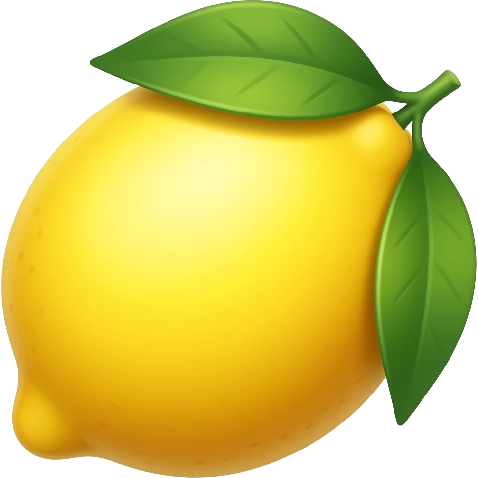 lemon emoji