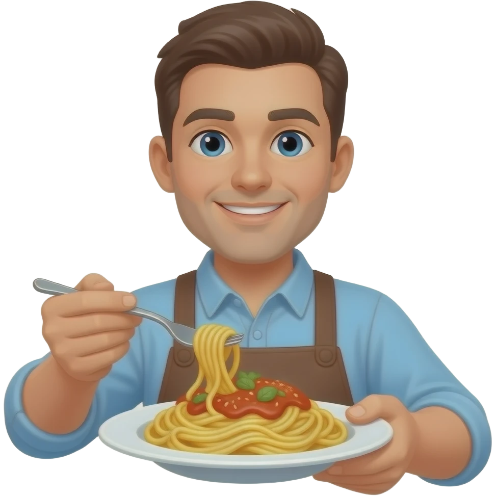I order pasta emoji