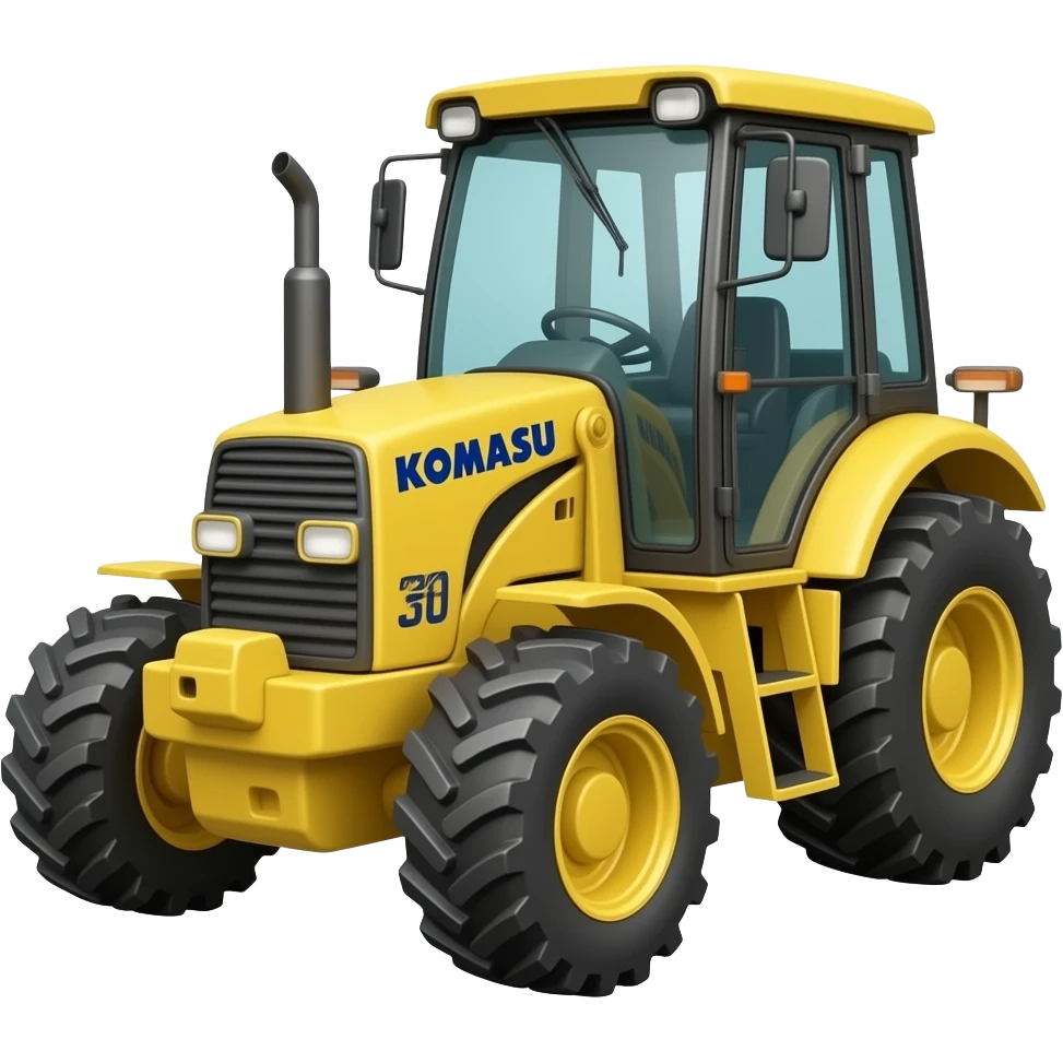 tractor Bulldozer Komatsu D50 emoji