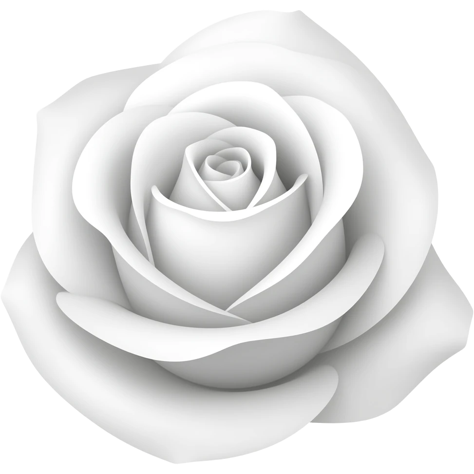 White rose emoji