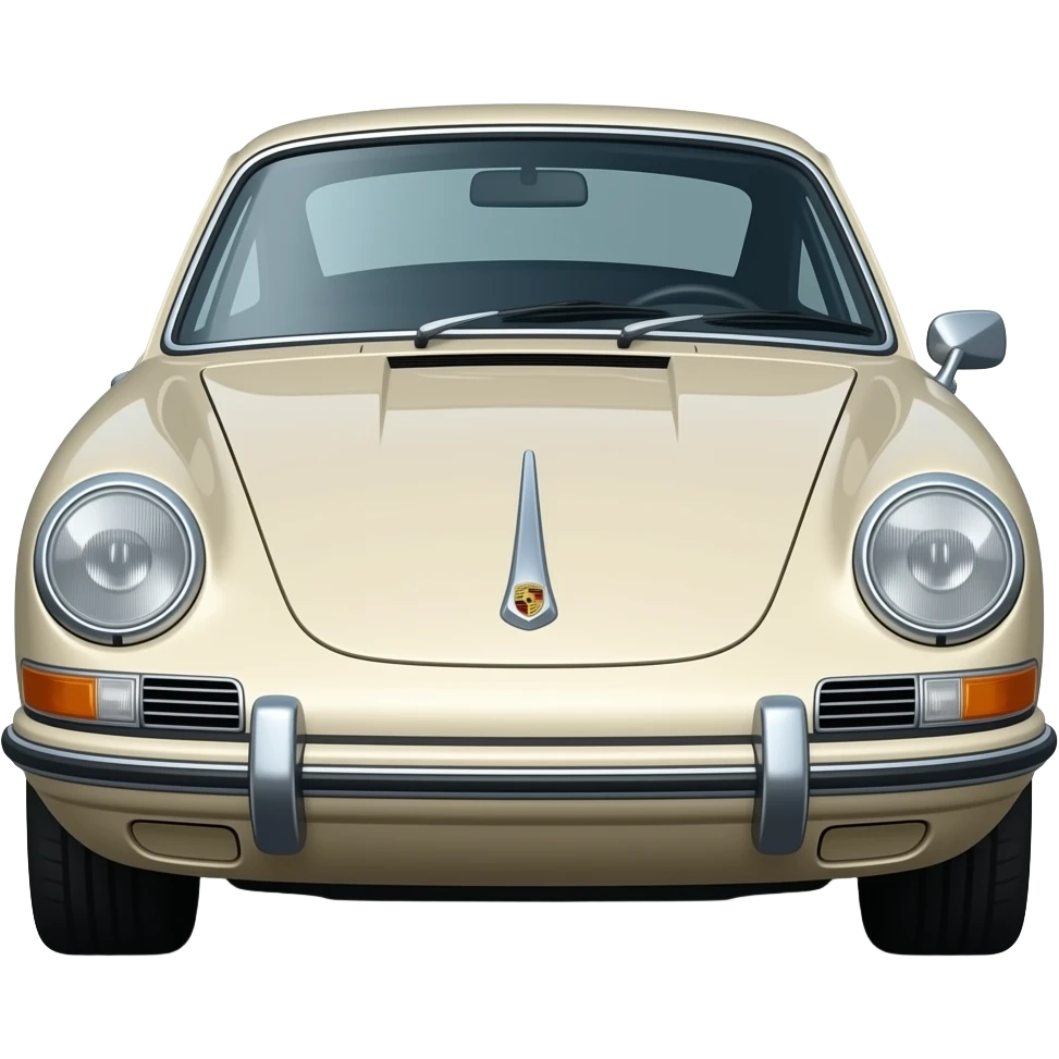 voiture porsche encienne emoji
