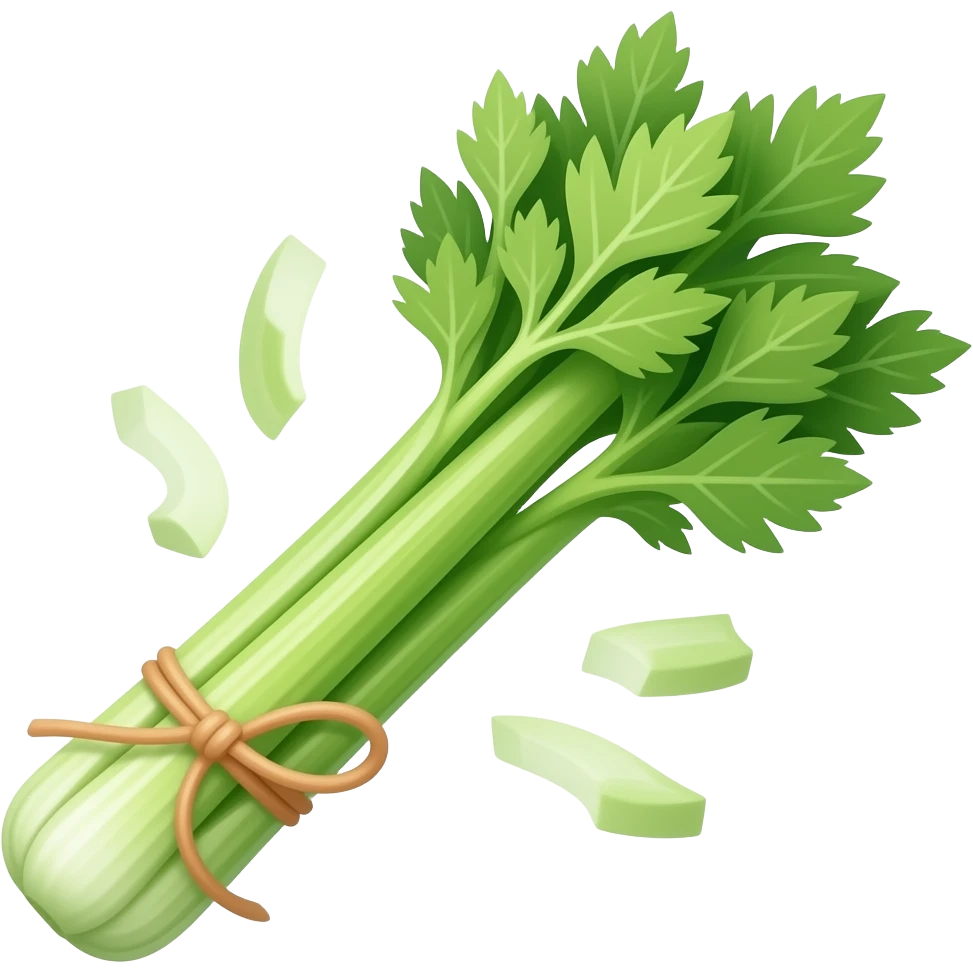 realistic celery emoji