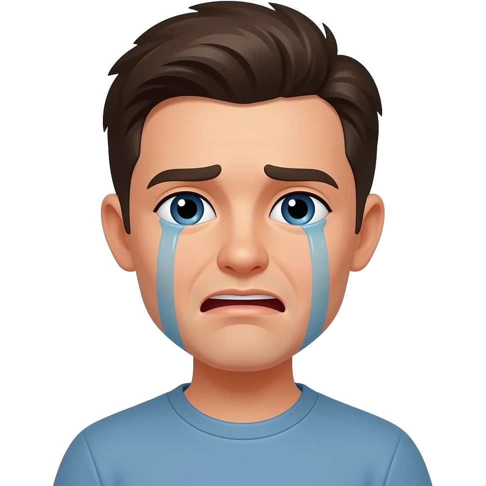 우는 이모티콘 emoji