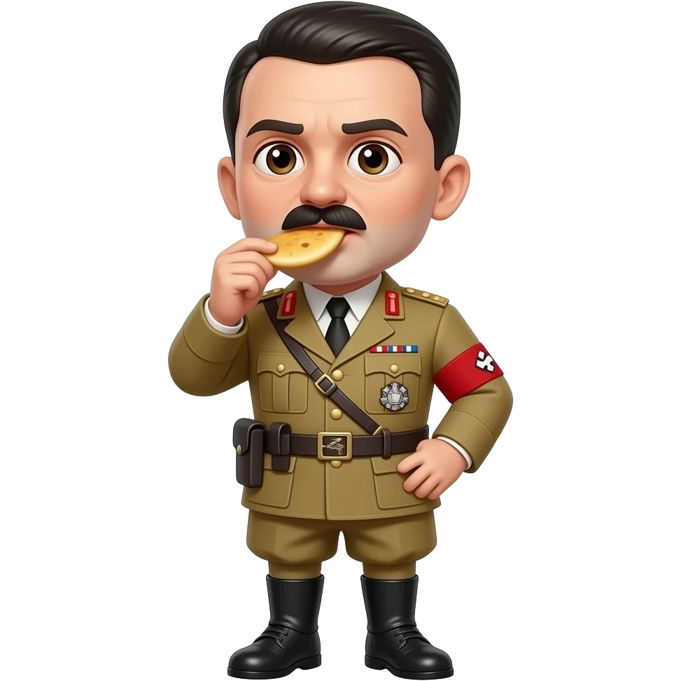 Adolf rump eating gpoogp emoji | AI Emoji Generator