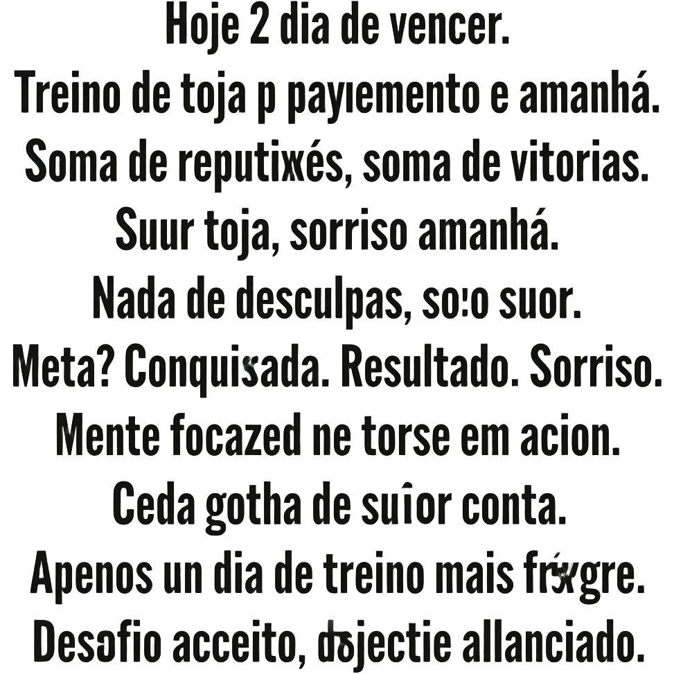 Quero frases de academia, ex: de hoje ta pago emoji