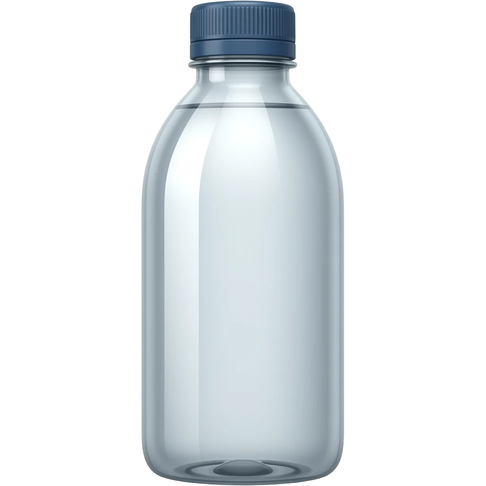 Termo blanco de agua emoji