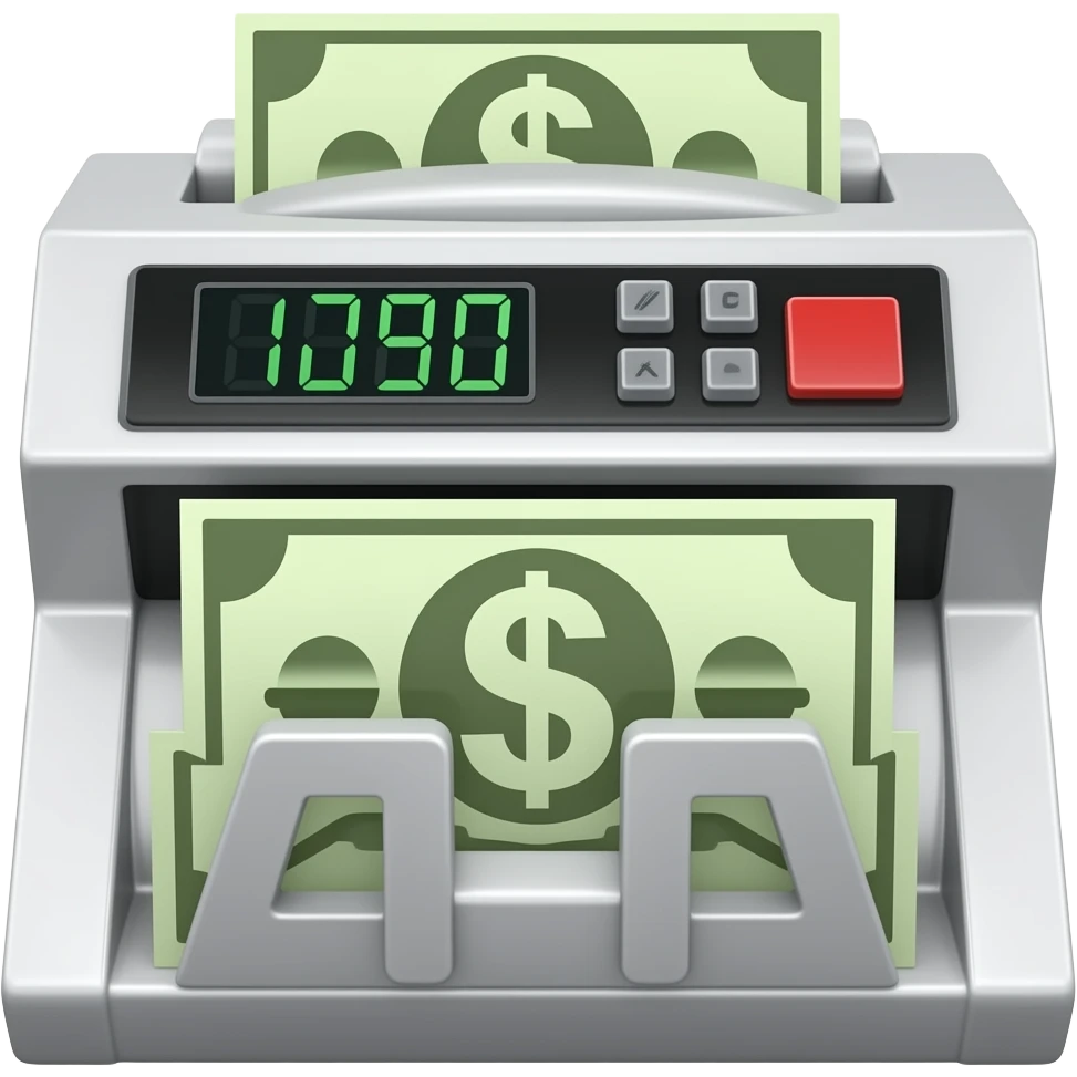 MONEY counter emoji