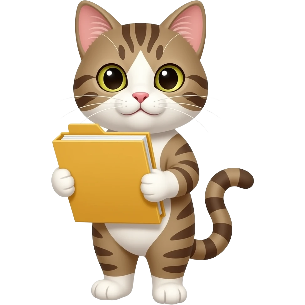 folder cat emoji