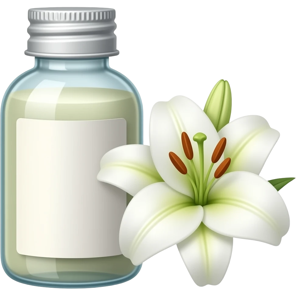 white lily based medicine called Lilen emoji