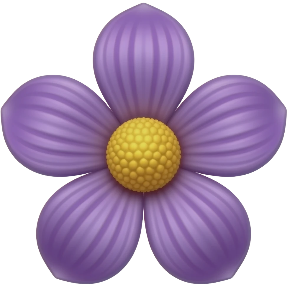 🌸 make this flower in purple emoji