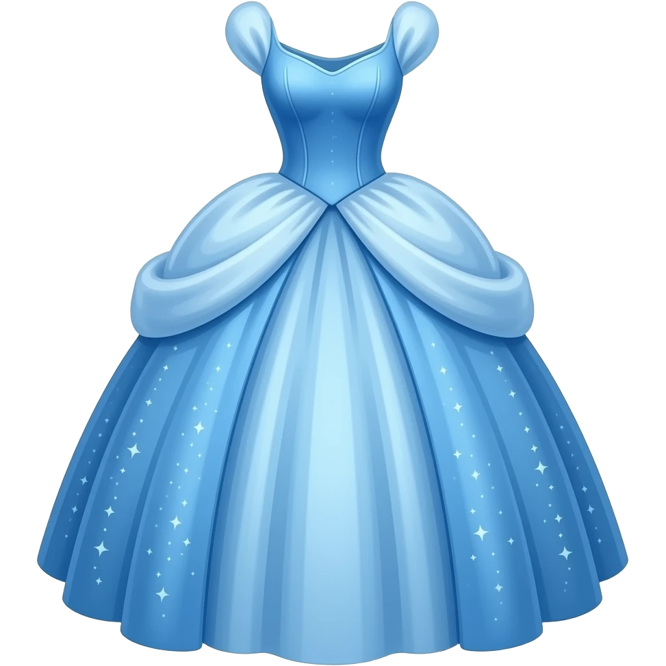 cinderella type dress emoji