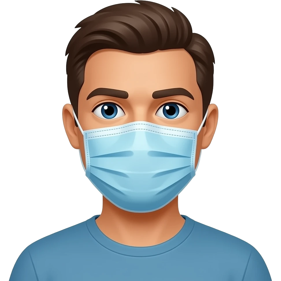 mask man emoji