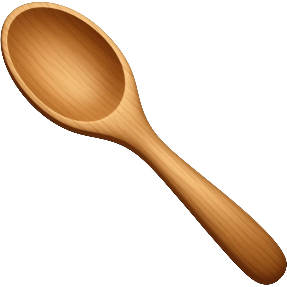 Wooden spoon emoji