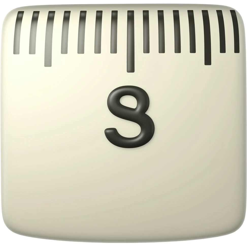 metre à mesurer emoji
