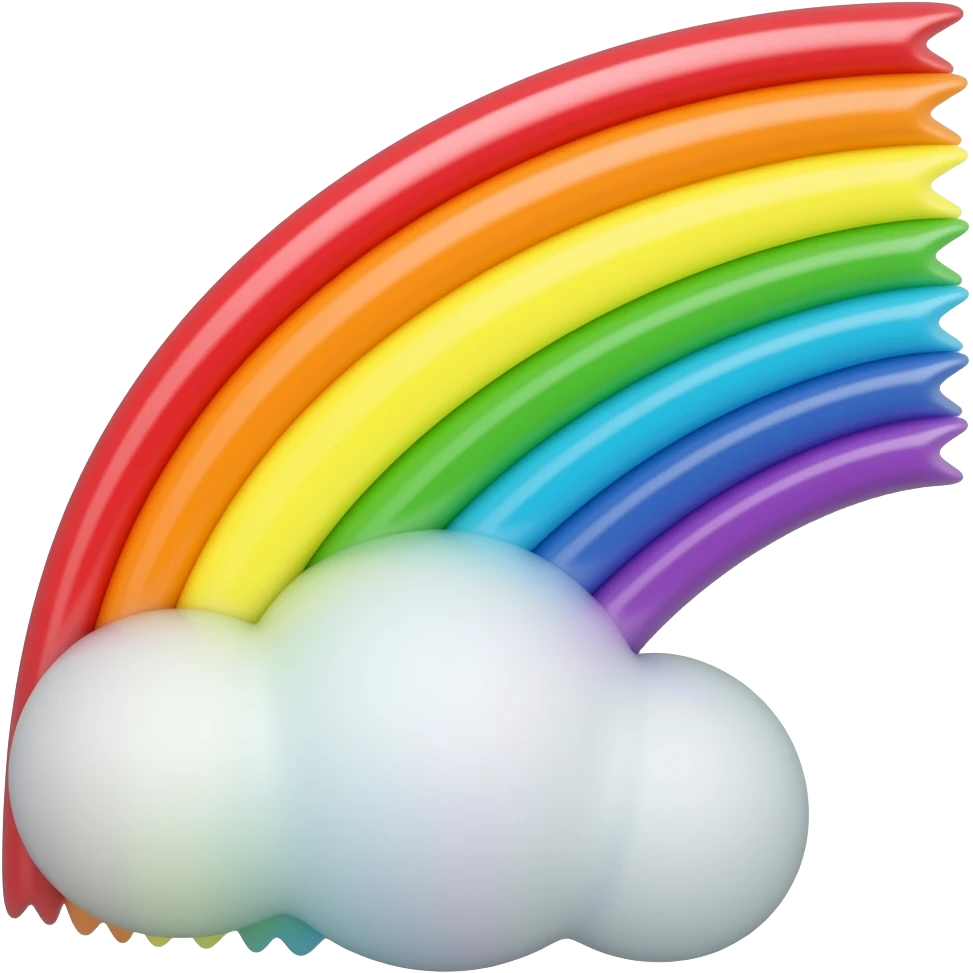 Rainbow emoji