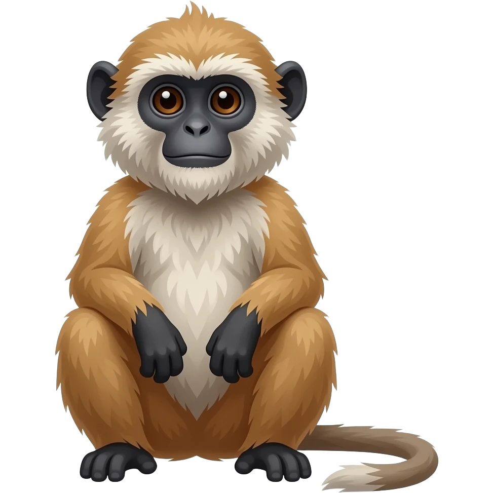 Create A langur emoji
