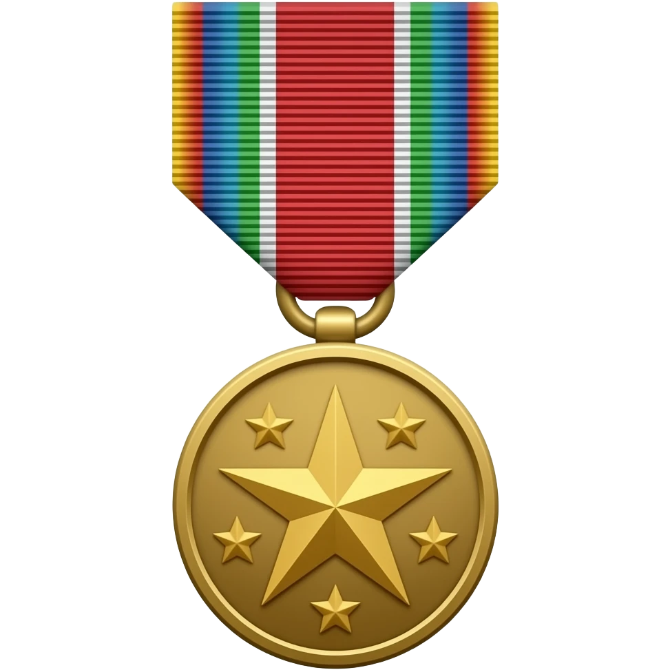 war medal emoji