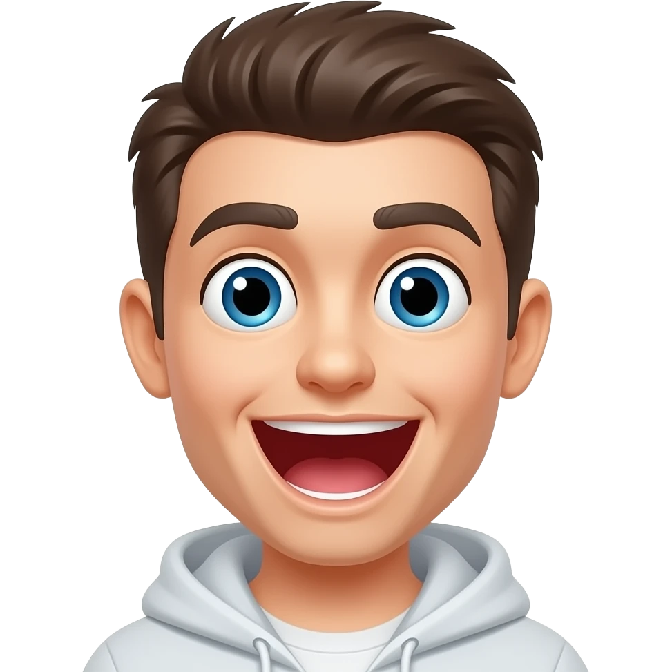Open mouth emoji